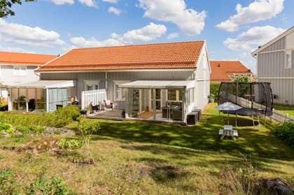 Bild av trädgården