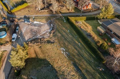 Bild av trädgården