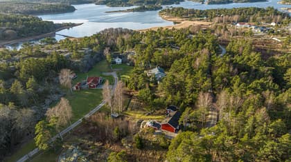 Bild av trädgården