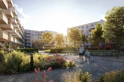 Barkarby Pluss, Barkarbystaden