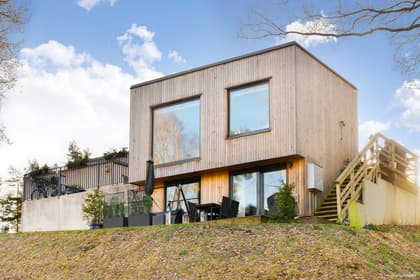 Bild av trädgården