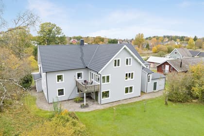 Bild av trädgården