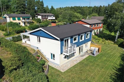 Bild av trädgården