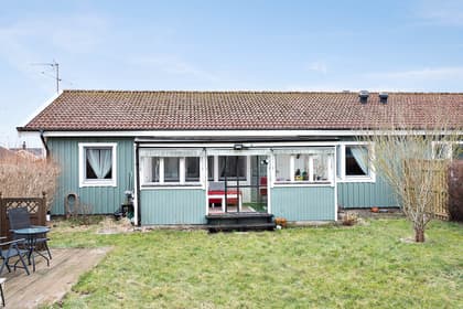 Bild av trädgården