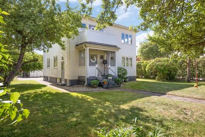 Bild av trädgården