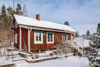 Bild av trädgården