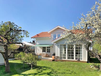 Bild av trädgården