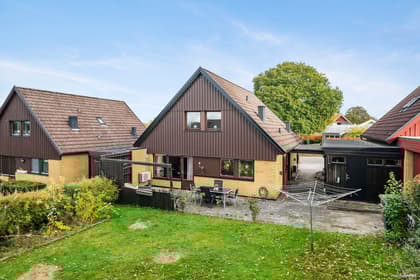 Bild av trädgården