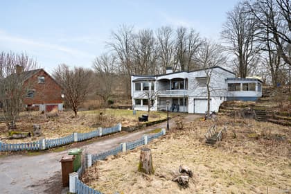 Bild av trädgården