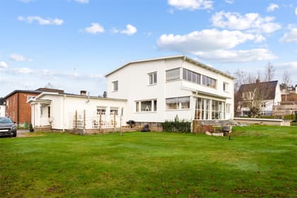 Bild av trädgården