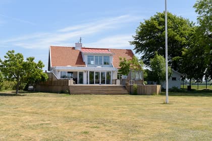 Bild av trädgården