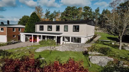 Bild av trädgården