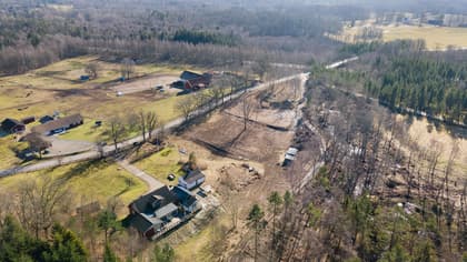 Bild av trädgården