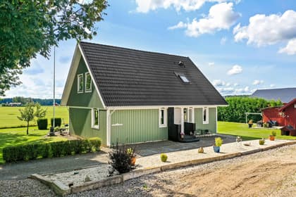 Bild av trädgården