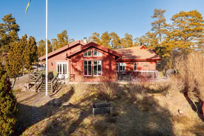 Bild av trädgården