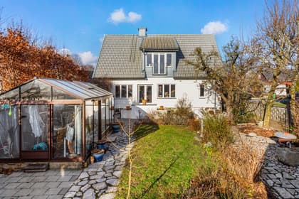 Bild av trädgården