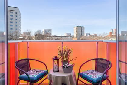 Balkong eller utsiktsbild