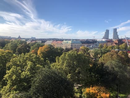 Balkong eller utsiktsbild