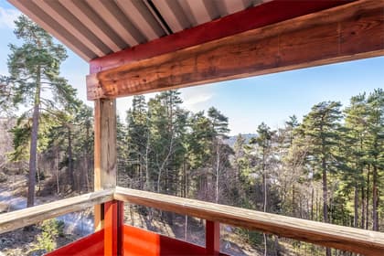 Balkong eller utsiktsbild