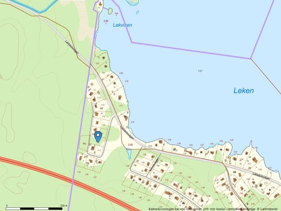 Bäckafallsvägen 8, Lekeberg