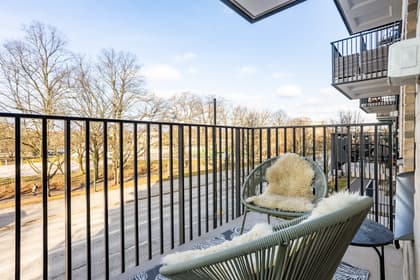 Balkong eller utsiktsbild