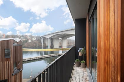 Balkong eller utsiktsbild