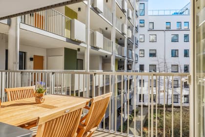 Balkong eller utsiktsbild