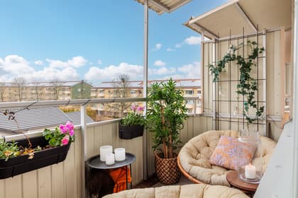 Balkong eller utsiktsbild