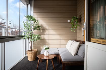 Balkong eller utsiktsbild