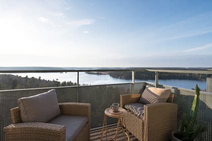 Balkong eller utsiktsbild