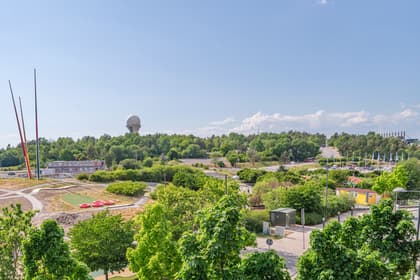 Balkong eller utsiktsbild