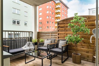 Balkong eller utsiktsbild