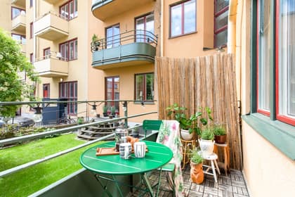 Balkong eller utsiktsbild