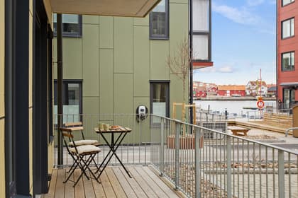 Balkong eller utsiktsbild