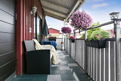 Balkong eller utsiktsbild