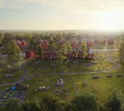 Balkong eller utsiktsbild