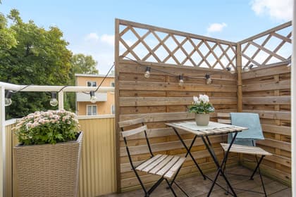 Balkong eller utsiktsbild