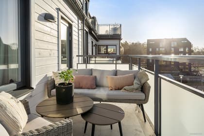 Balkong eller utsiktsbild