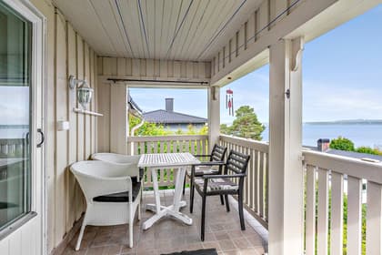 Balkong eller utsiktsbild