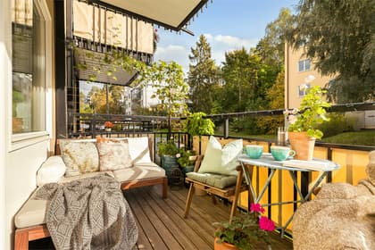 Balkong eller utsiktsbild