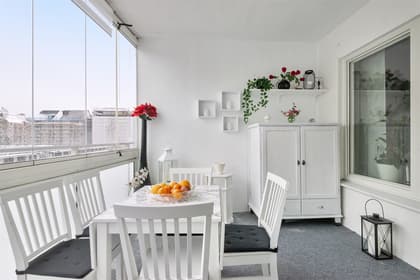 Balkong eller utsiktsbild