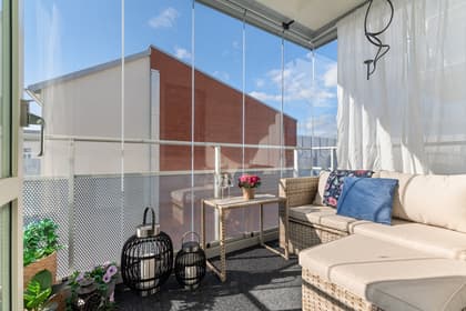 Balkong eller utsiktsbild