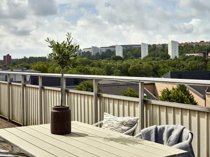 Balkong eller utsiktsbild