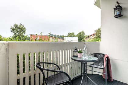 Balkong eller utsiktsbild