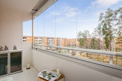 Balkong eller utsiktsbild