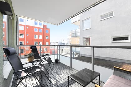 Balkong eller utsiktsbild