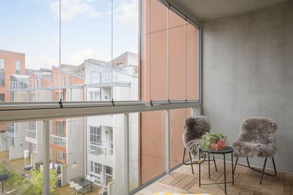 Balkong eller utsiktsbild