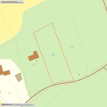 Illustrerad karta över fastigheten eller området