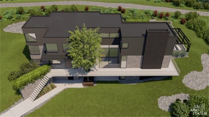 Illustrerad karta över fastigheten eller området