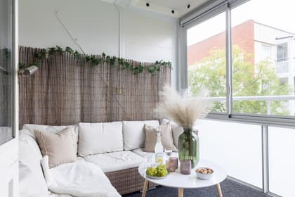 Balkong eller utsiktsbild